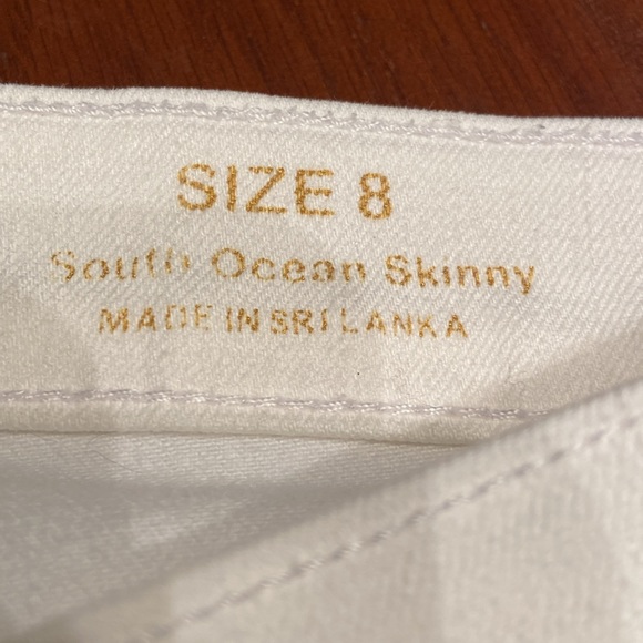 Lilly Pulitzer South Ocean Skinny white jeans - Picture 5 of 11